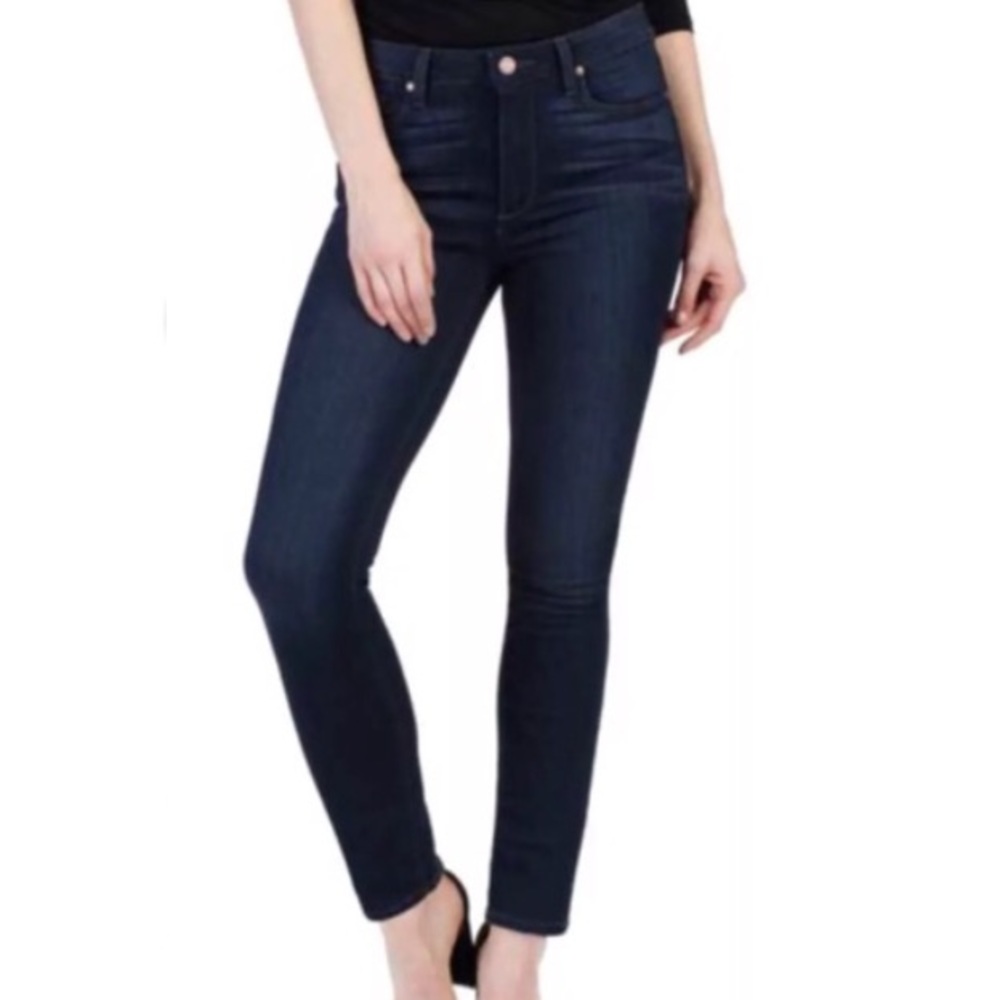 Paige Skyline Drive Classic Rise Peg Leg jeans